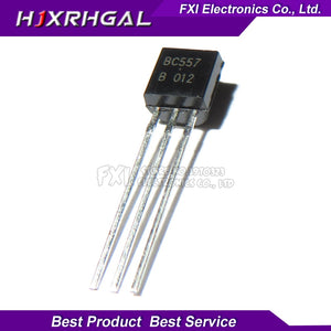 BC547B BC557B  Each 50pcs all 100pcs/bag BC547 + BC557 NPN PNP Transistor TO-92  Triode Transistor