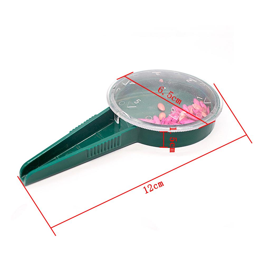 Seeder Gardening tools 5 files adjustable seed seeder of various sizes